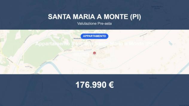 Immobile in asta di 140 m² con più di 5 locali in vendita a Santa Maria a Monte