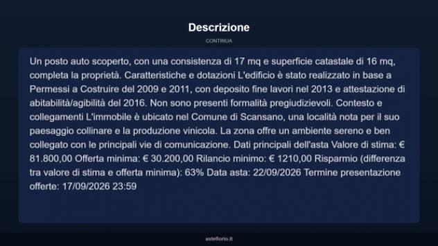 Immobile in asta di 67 m² in vendita a Scansano - Foto 17