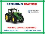 Patentino Trattori Agricoli e Forestali