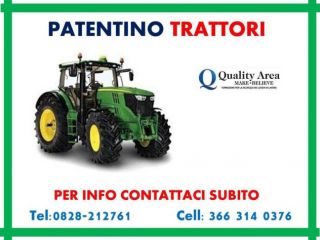Patentino Trattori Agricoli e Forestali