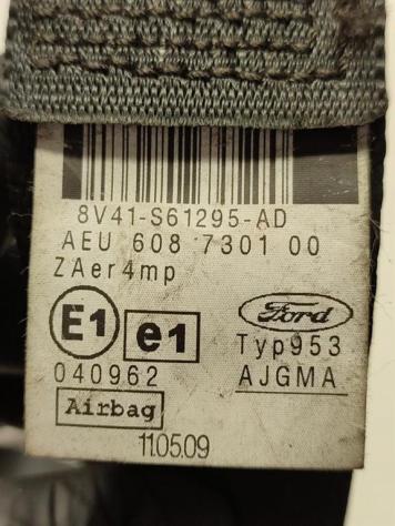 CINTURA DI SICUREZZA ANTERIORE SINISTRA FORD Kuga Serie (CBV) 8V41-S61295-AD TXDA (0813) - Foto 4