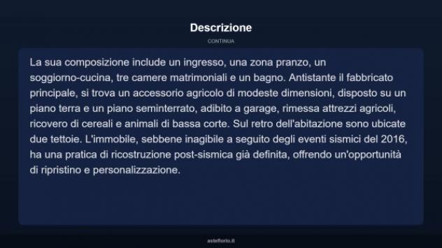 Immobile in asta di 46000 m² con più di 5 locali e box auto in vendita a Monte San Martino - Foto 4