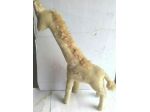 RARO pupazzo peluche anni 50/60 giraffa alta 45 cm