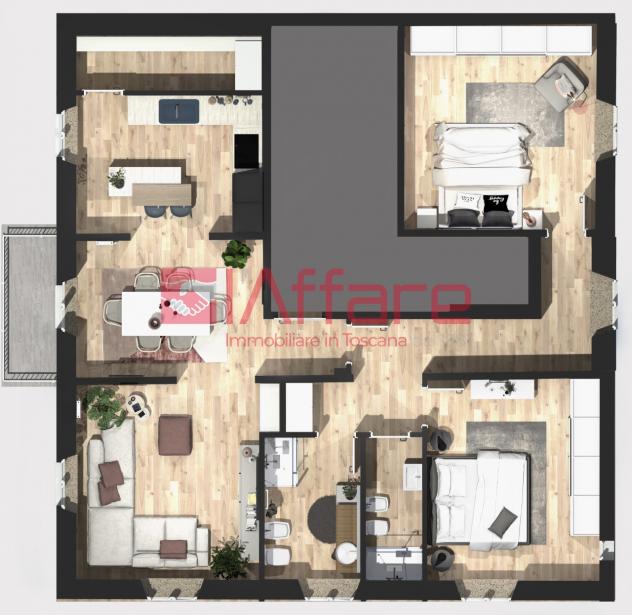Appartamento in vendita a Montecatini-Terme 120 mq Rif: 899210 - Foto 3
