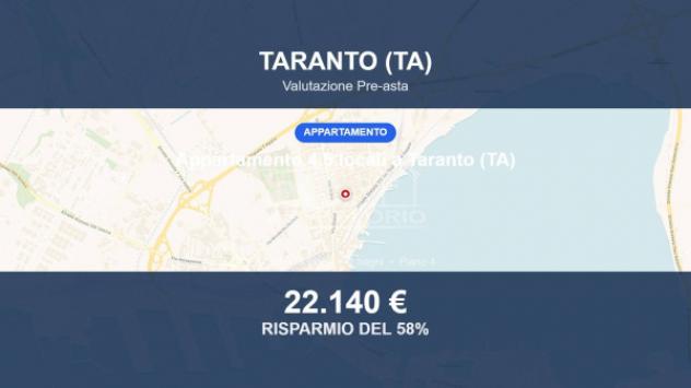 Immobile in asta di 87 m² in vendita a Taranto