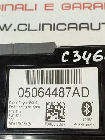 MODULO CONTROLLO BLUETOOTH DODGE Nitro 05064487AD ENR diesel 2776 (06) - Foto 2