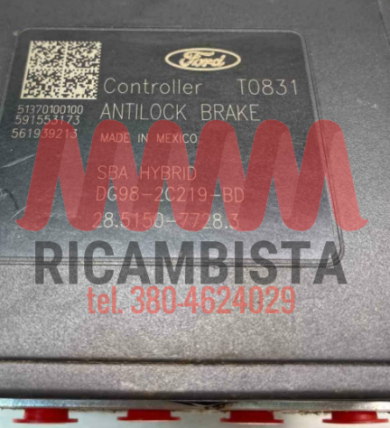 DG98-2C555-BD Ford Fusion 2.0 2014 gruppo pompa ABS - Foto 2