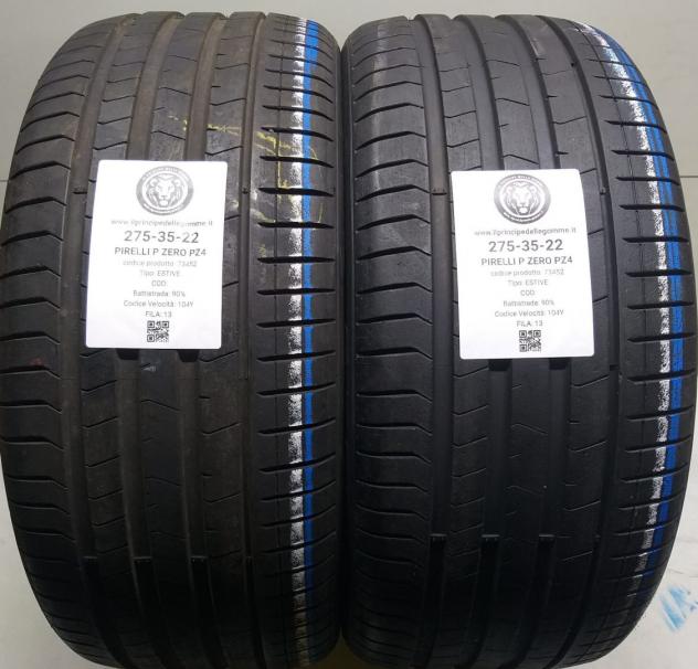 2 GOMME 275 35 22 PIRELLI A73452