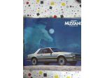 DEPLIANT MUSTANG FORD  1979 originale vintage