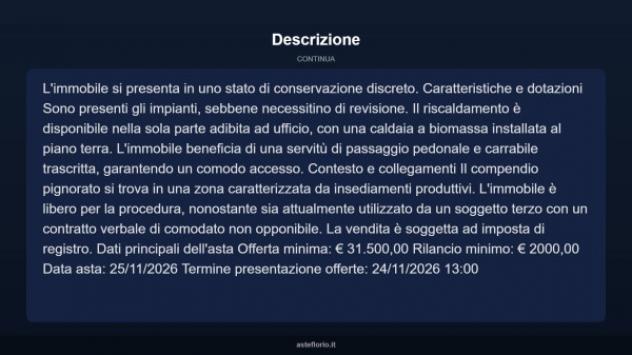 Immobile in asta di 460 m² in vendita a Lubriano - Foto 6