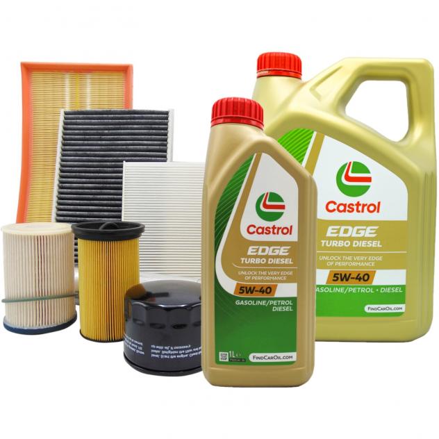 Kit Tagliando+Olio Motore Ktm017+Cast5W40