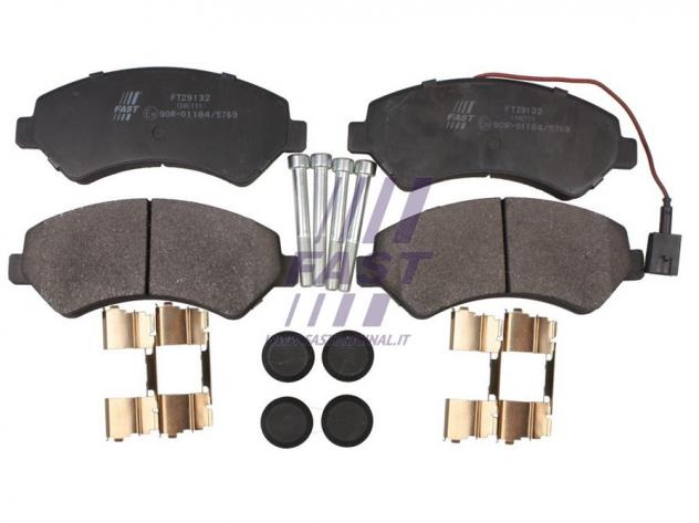 PASTIGLIE FRENO FIAT DUCATO 06 ANTERIORE SENSORE 20Q FT29132 Meccanica  Impianto frenante  Freni  Pastiglie freni ant.