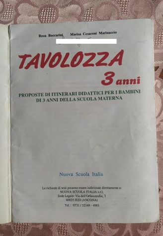 R135 - TAVOLOZZA 3 ANNI- ALBUM DA COLORARE. - Foto 2
