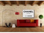 Quadro Chanel dipinto a mano pop art