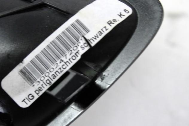 51216980096 MANIGLIA INTERNA PORTA ANTERIORE DESTRA BMW SERIE 1 116I E87 1.6 B 90KW 6M 5P (2010) RICAMBIO USATO 6962102 - Foto 3