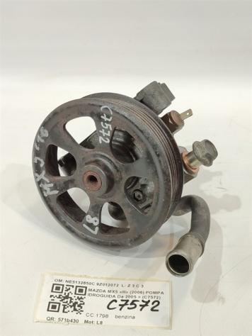 POMPA IDROGUIDA MAZDA MX-5 2° Serie NE5132650C 9Z012072 L8 benzina 1798 (0513)