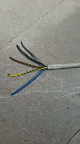 1 Cavo 5g2.5 IMQ usato 11,20mt netti