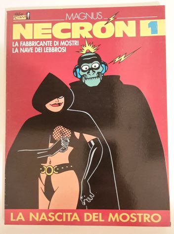 NECRON 1, LA NASCITA DEL MOSTRO, MAGNUS, BLUE PRESS 1990. - Foto 2