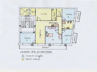 Camere per studentesse nei pressi di Viale Taranto