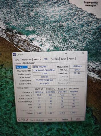 2x16 GB DDR5 G.Skill 6000 C32 - Foto 3