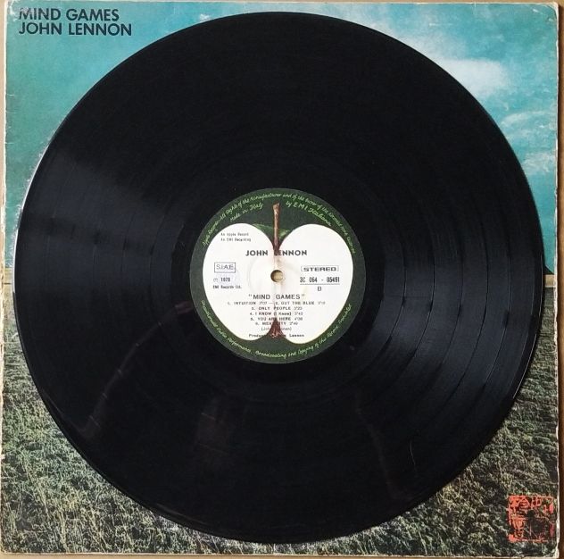 JOHN LENNON -Mind Games- LP 1973 - Foto 2
