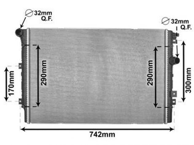 Vw Touran paraurti parafango cofano fari radiatore 2005 06 07 08 09 10 - Foto 7