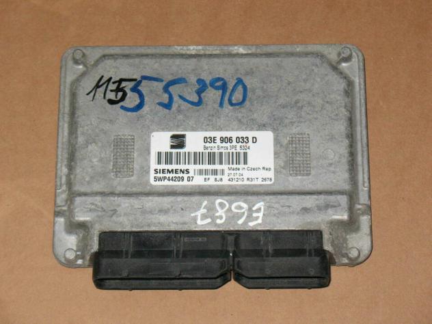 03E906033D ECU VW VOLKSWAGEN SIMOS 3PE 03E906033D 5WP4420907