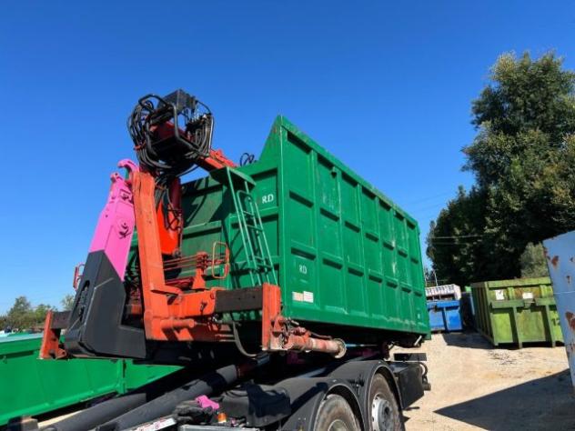 CONTAINER SCARRABILE USATO A CIELO APERTO CON GRU rif. 23772113