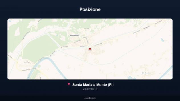 Immobile in asta di 140 m² con più di 5 locali in vendita a Santa Maria a Monte - Foto 7