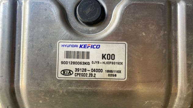 Centralina motore Kia Rio 1.0T-GDI 4^serie del 2018 (39128-04000) - Foto 3
