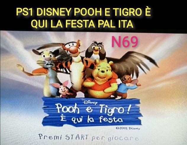 PS1 DISNEY POOH E TIGRO È QUI LA FESTA PAL ITA - Foto 2