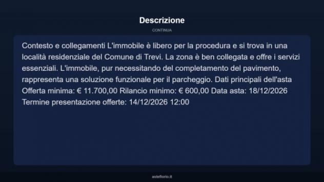 Immobile in asta di 27 m² in vendita a Trevi - Foto 9