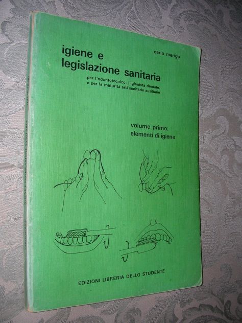 IGIENE E LEGISLAZIONE SANITARIA-volume primo:elementi di igiene