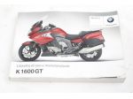 BMW K 1600 GT 01408382674 MANUALE USO E MANUTENZIONE K48 17 - 21 OWNER'S MANUAL