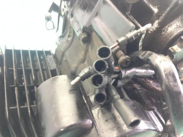 HONDA XLR PARIS DAKAR 125 BLOCCO MOTORE ENGINE - MOD. TD01E 1986 - Foto 8