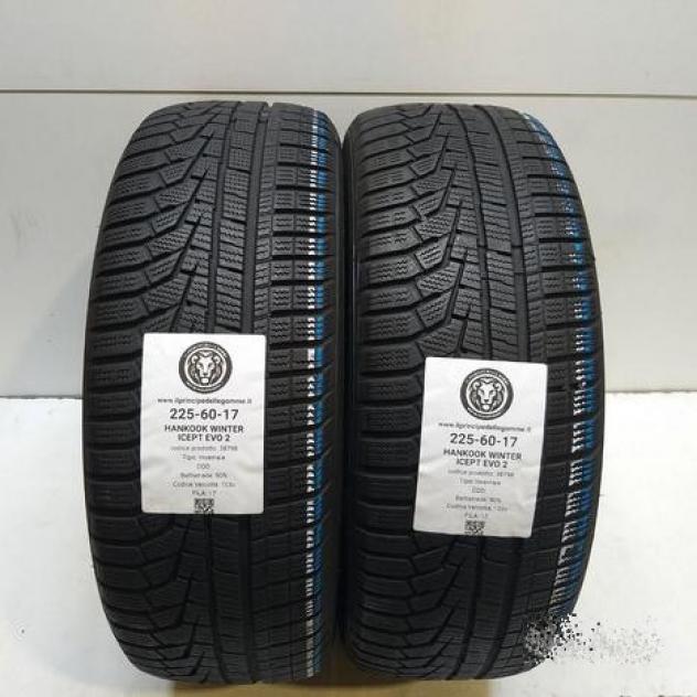 2 gomme 225 60 17 hankook a38798