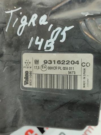 FARO ANTERIORE DESTRO OPEL Tigra TwinTop 93162204 Z14XEP (0309) - Foto 4
