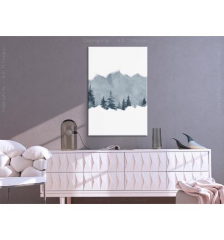 Quadro Abeti Montani ARREDALACASA - Foto 2