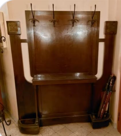 Antico porta abiti, cappelli e ombrelli Anni 20-30