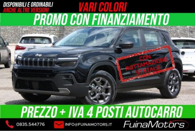 JEEP Avenger 1.2 Turbo 110 CV MHEV Longitude AUTOCARRO rif. 23884032 - Foto 2