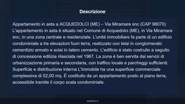 Immobile in asta di 52 m² in vendita a Acquedolci - Foto 17