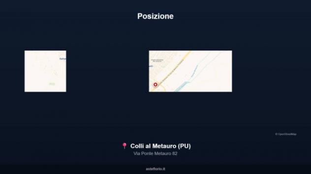 Immobile in asta di 170 m², box auto in vendita a Colli al Metauro - Foto 18
