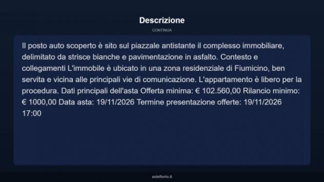 Immobile in asta di 56 m² in vendita a Fiumicino - Foto 18