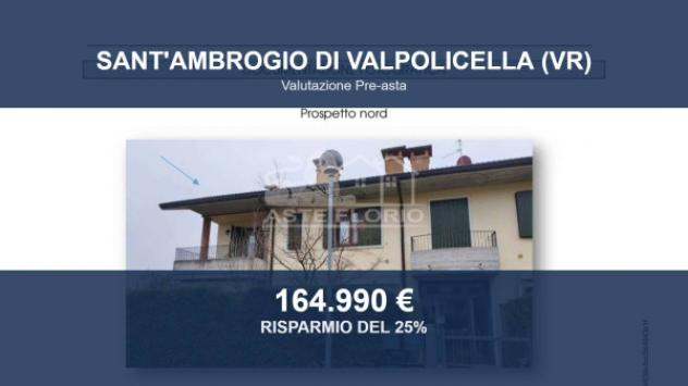Immobile in asta di 87 m², box auto in vendita a Sant'Ambrogio di Valpolicella