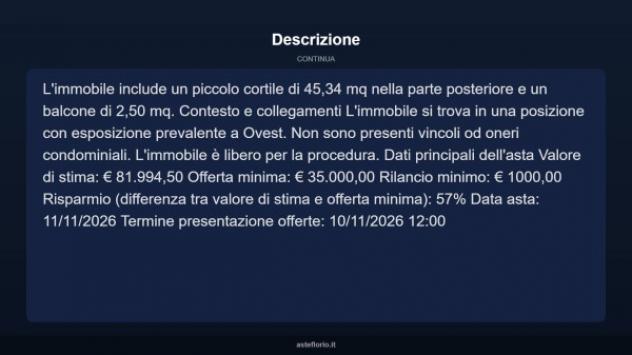 Immobile in asta di 156 m² con più di 5 locali in vendita a Sarule - Foto 17