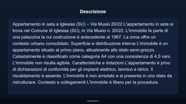 Immobile in asta di 67 m² in vendita a Iglesias - Foto 18