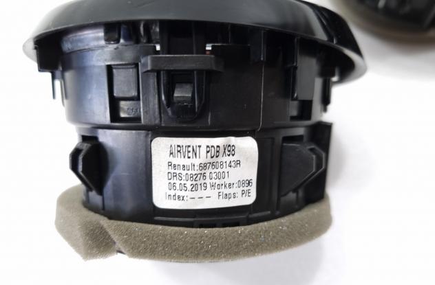 BOCCHETTE ARIA CRUSCOTTO DX E SX RENAULT Captur Serie 687607143R (1319) - Foto 10