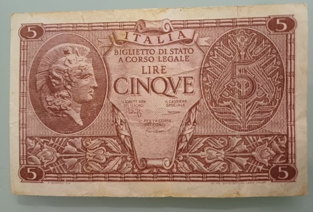 Banconote Regno d'Italia - Foto 7