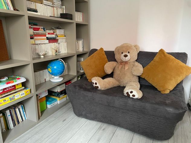 Divano letto clic clack Ikea 2 posti con copridivano