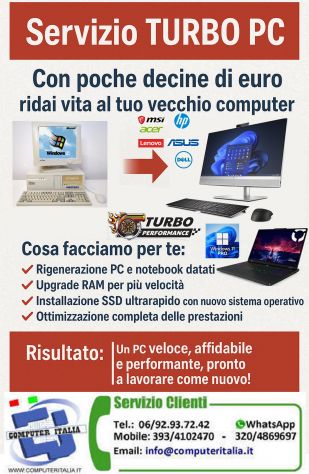 ASSISTENZA COMPUTER ROMA MORENA CIAMPINO TUSCOLANA ANAGNINA APERTO SABATO - Foto 3